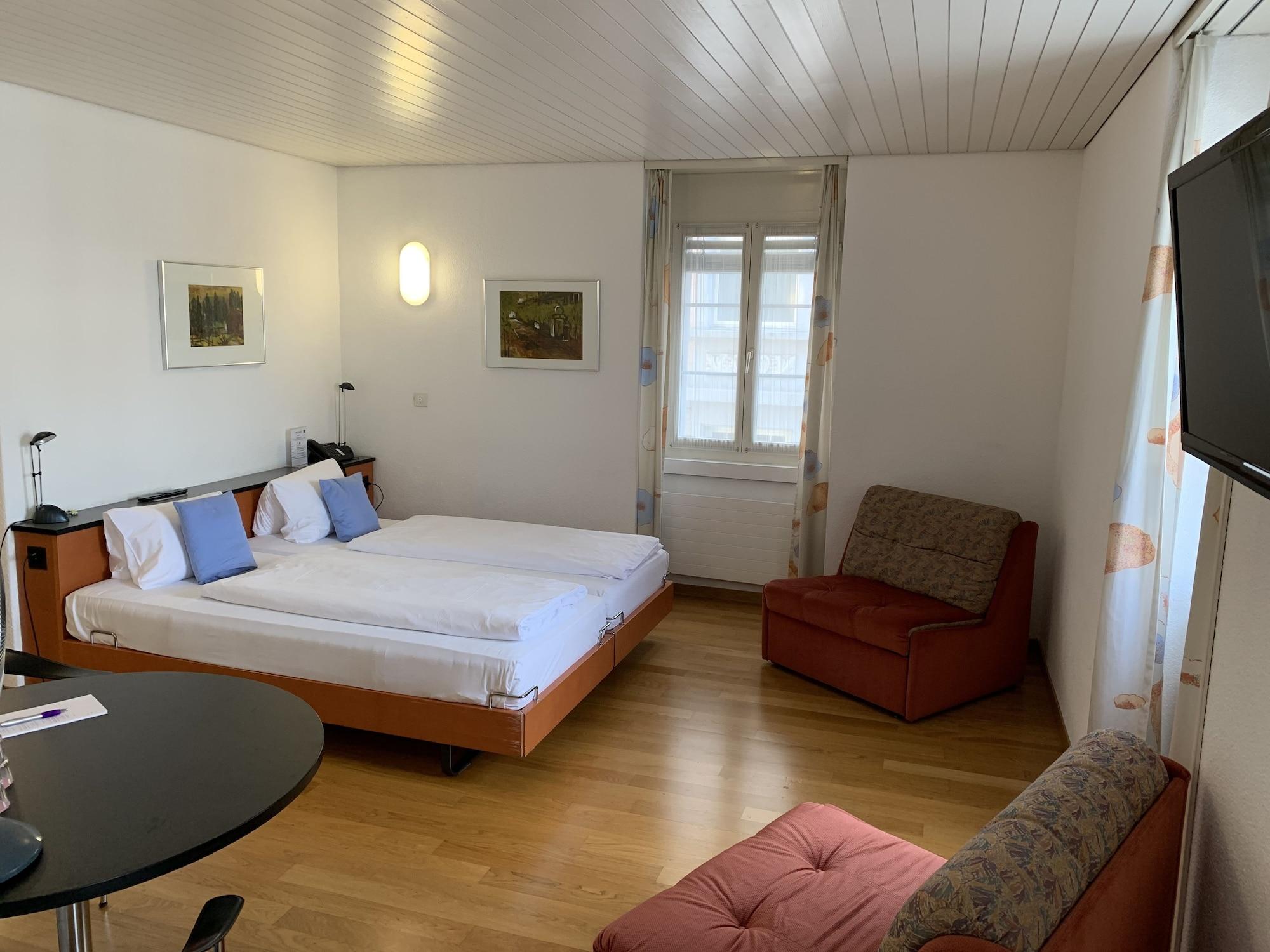Hotel Drei Koenige Luzern Buitenkant foto
